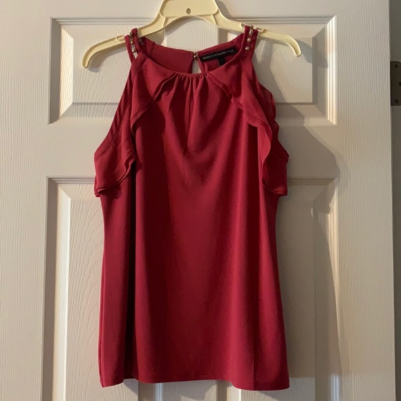 White House Black Market pink top size small - Picture 1 of 7